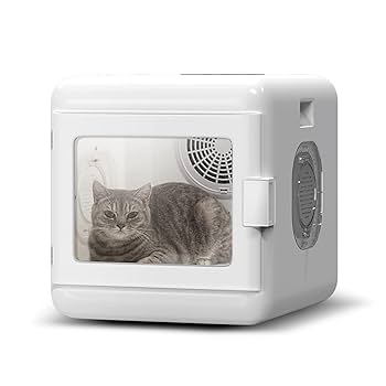【限定1点❣️】ペットドライルーム 大容量72L 犬 猫 トリミング ボックス Amazon | AIRROBO ペットドライルーム 72L大容量 ペット 犬 猫